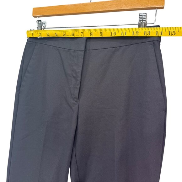 Zara Dress Pants Womens Black Stretch Skinny Leg Flat Front Size M - Picture 8 of 12